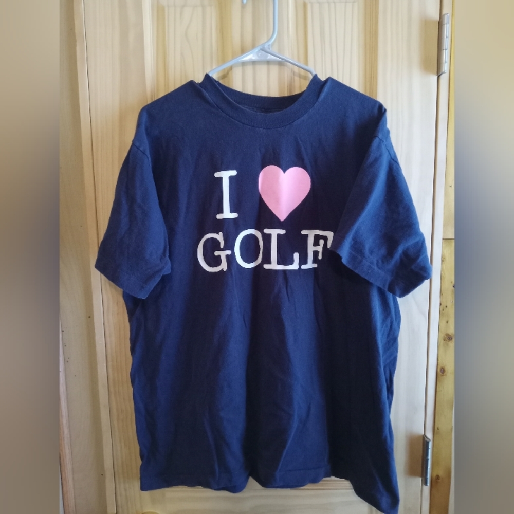I HEART GOLF T-SHIRT, Adult XL